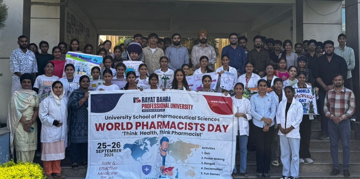 World Pharmacist Day” celebrated at Rayat Bahra Professional University